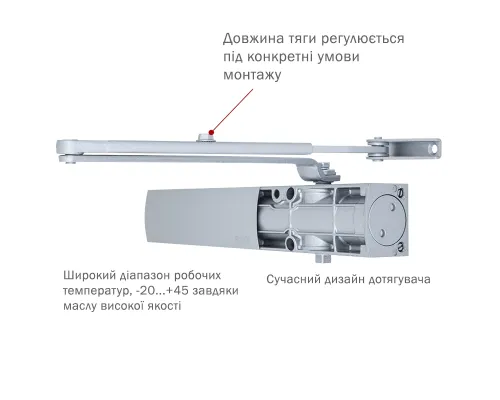 Дотягувач RYOBI 1200 D-1200 SILVER